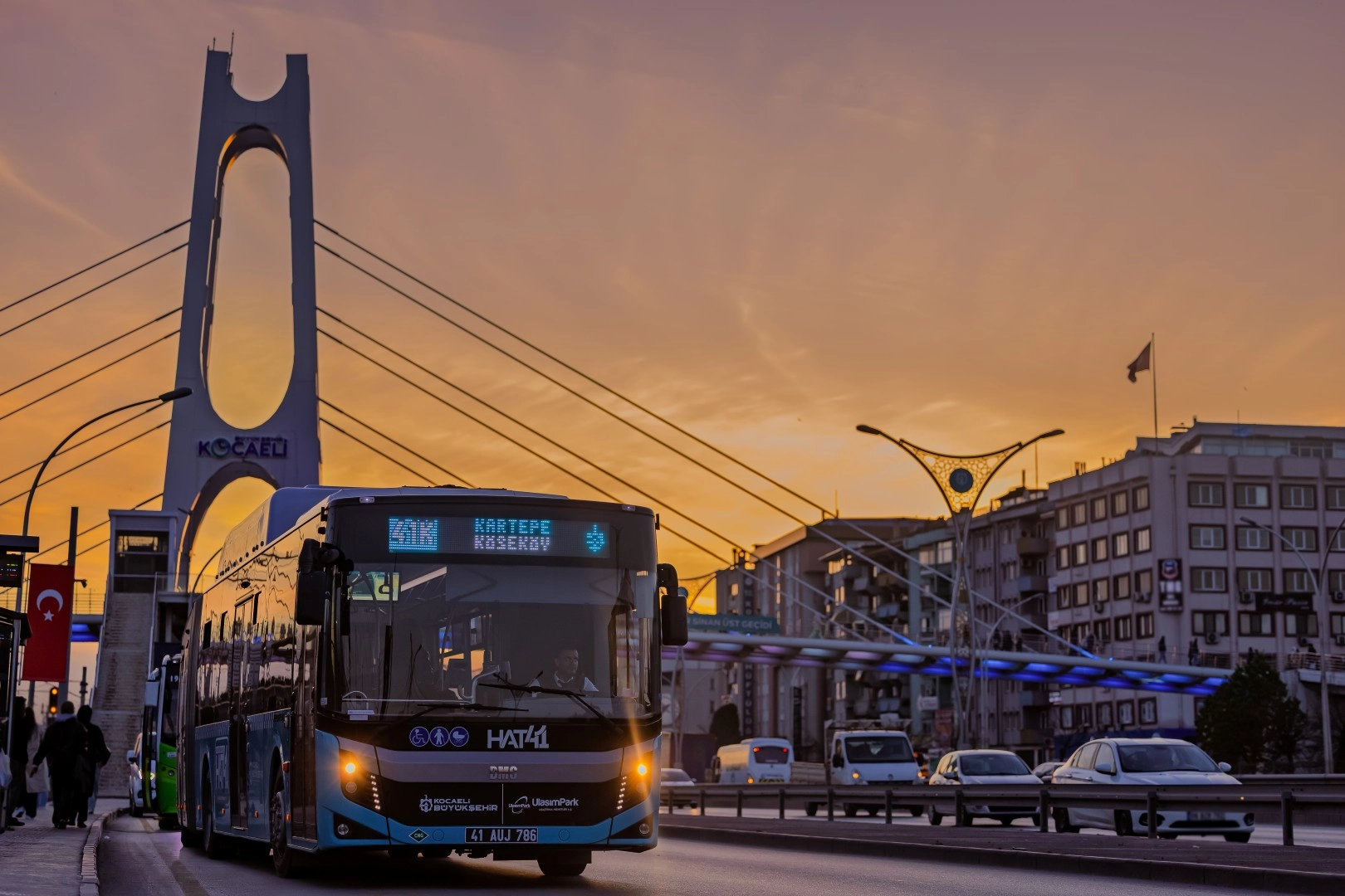 Kocaeli 740 otobüs filosuyla 54 milyondan fazla yolcuya hizmet verdi