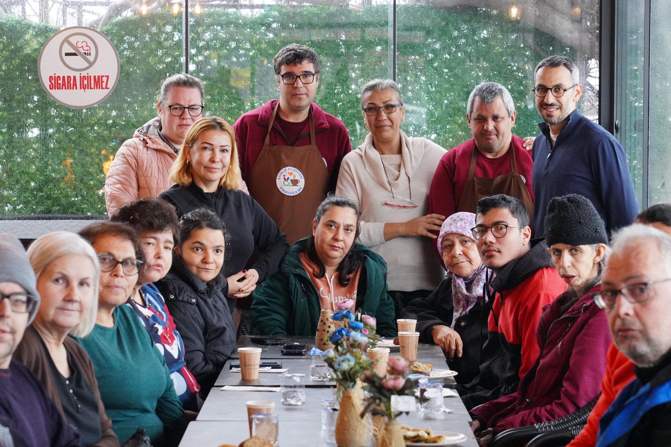 Ayvalık’ta Boed’ten Engelsiz Kafe’ye Ziyaret