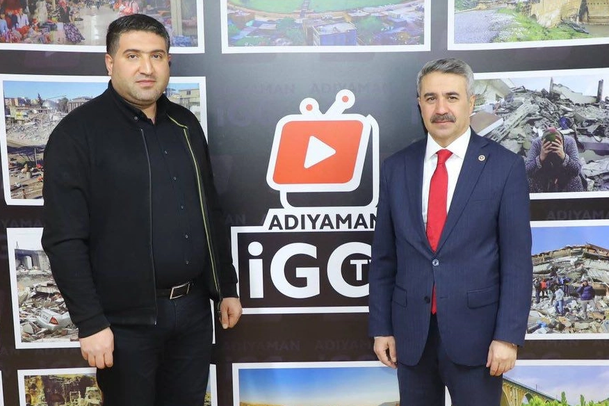 Adıyaman Milletvekili Alkayış ve AK Parti yönetiminden İGC’ye ziyaret