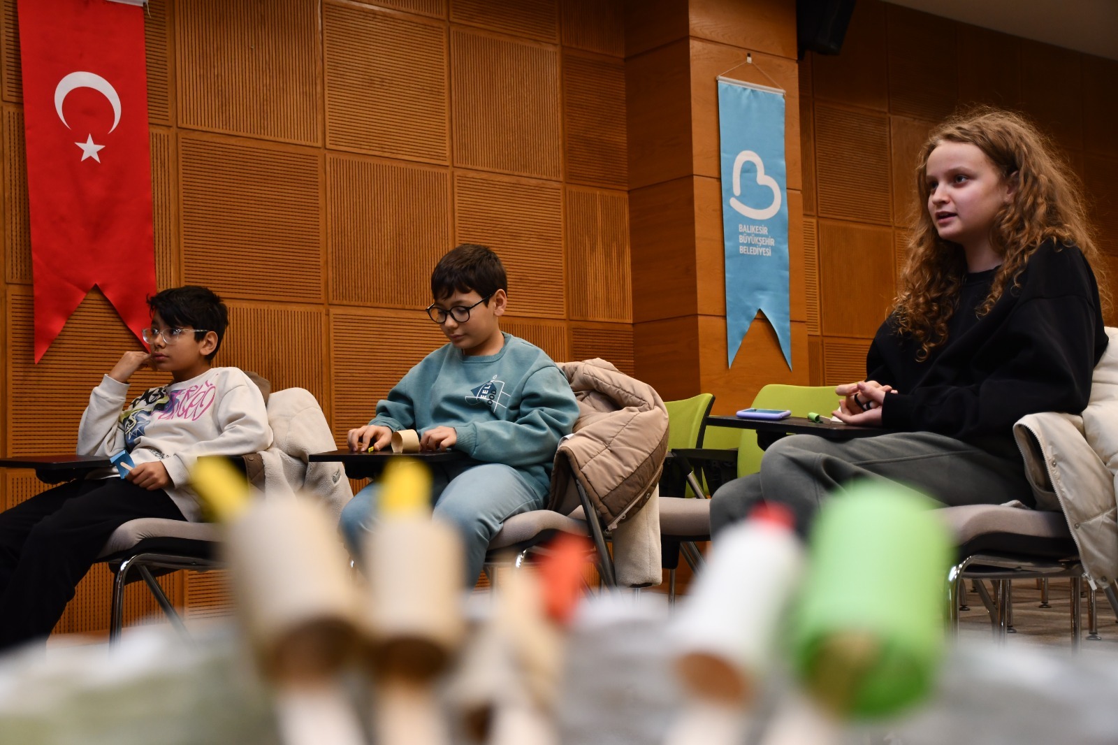 Ahmet Akın öğrencileri unutmadı, yarıyıl etkinlikleri yüzleri güldürdü