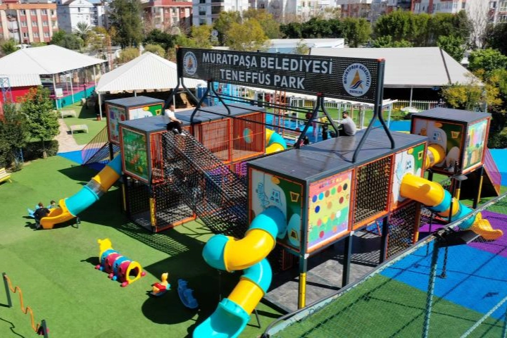 Antalya’da yarıyıl tatilinde eğlencenin adresi Teneffüs Park