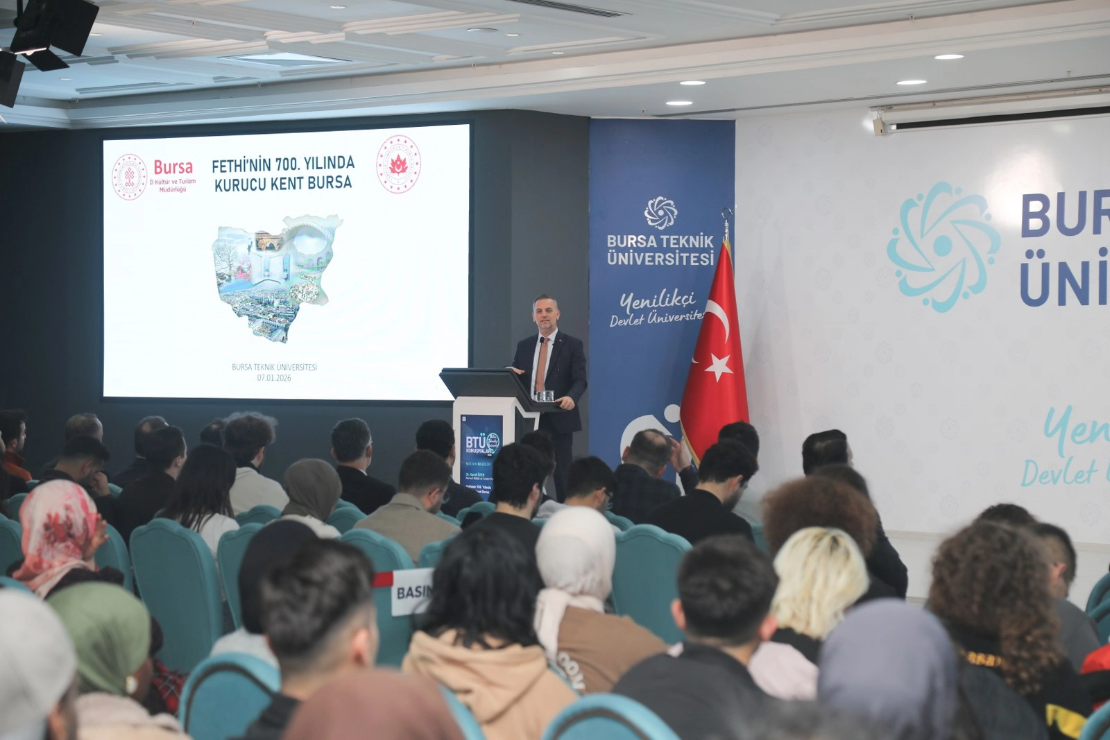 BTÜ’de Bursa’nın kültürel mirası ve turizm vizyonu konuşuldu