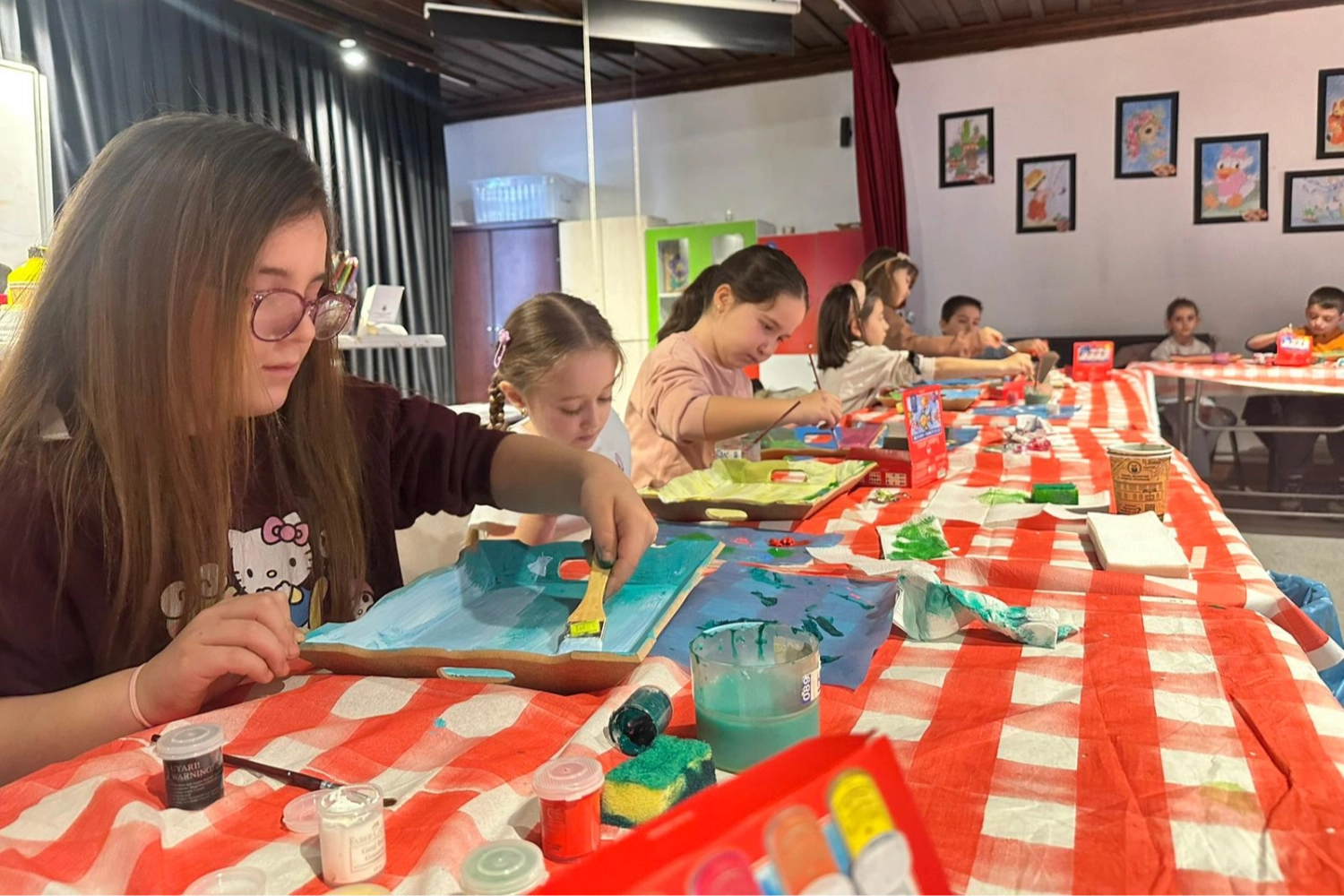 Bursa İnegöl’de sömestir tatili sanatla renklendi