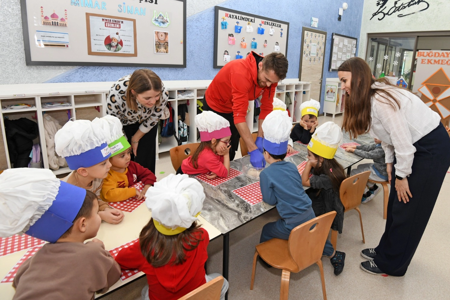 Bursa Osmangazi’de minikler ekmeğin hikayesini öğrendi