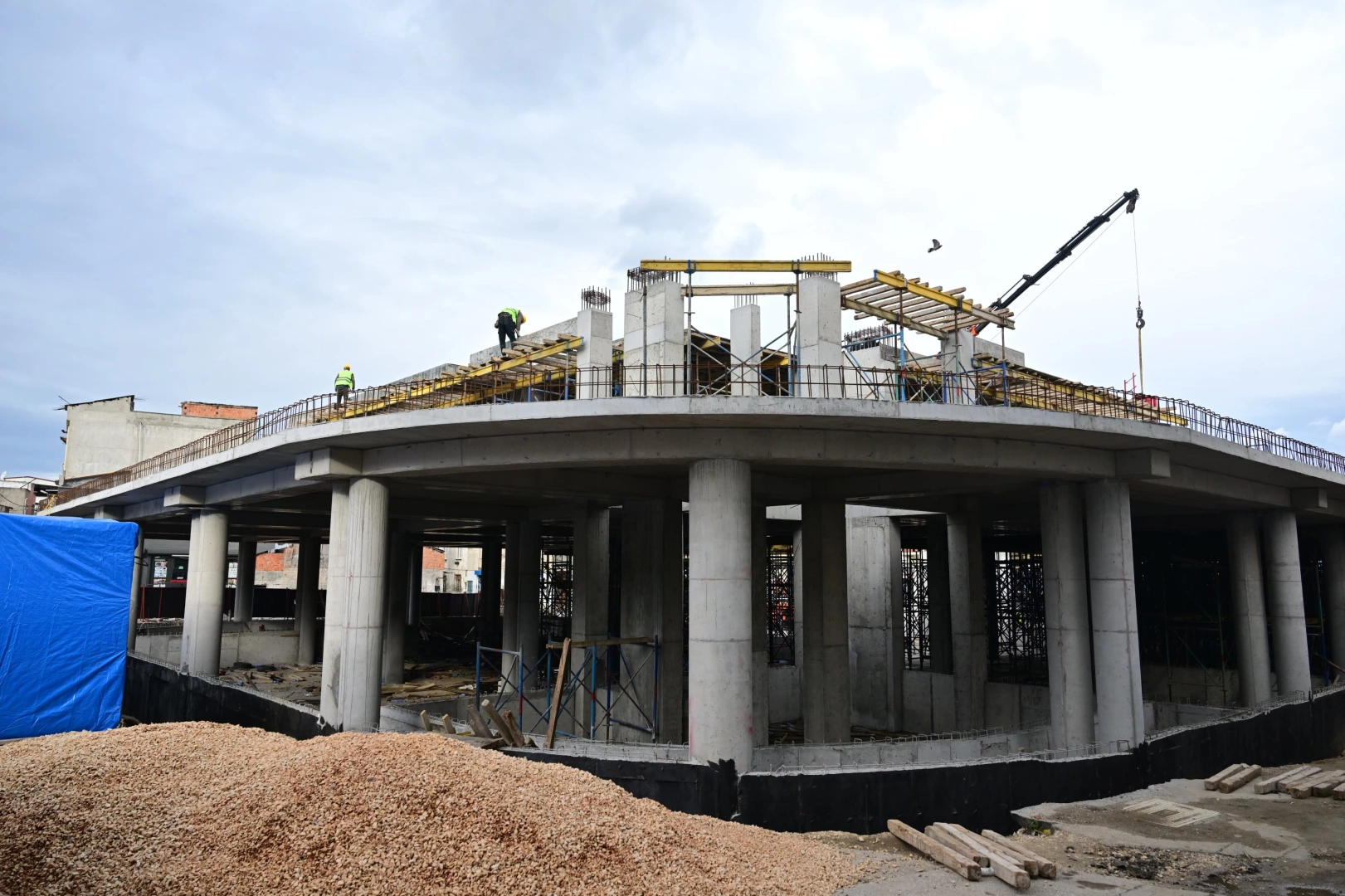 Bursa Yavuzselim Kapalı Pazar Alanı’nda çalışmalar sürüyor