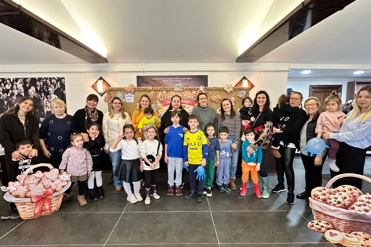 İstanbul Bakırköy’de kuşakları buluşturan kurabiye etkinliği