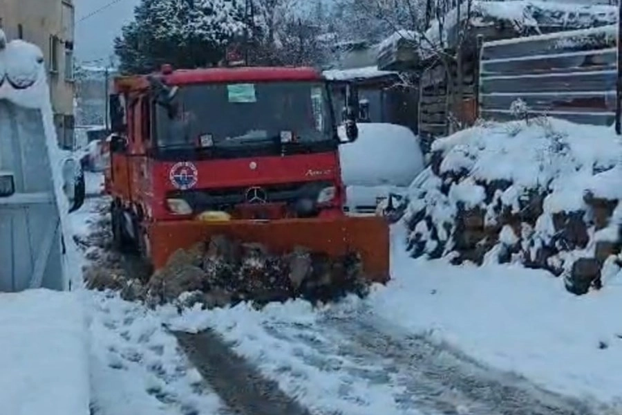 İstanbul Maltepe Belediyesi kar yağışına karşı teyakkuzda