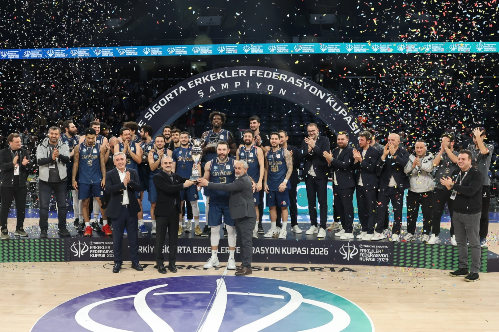 Kocaeli’de Federasyon Kupası sevinci