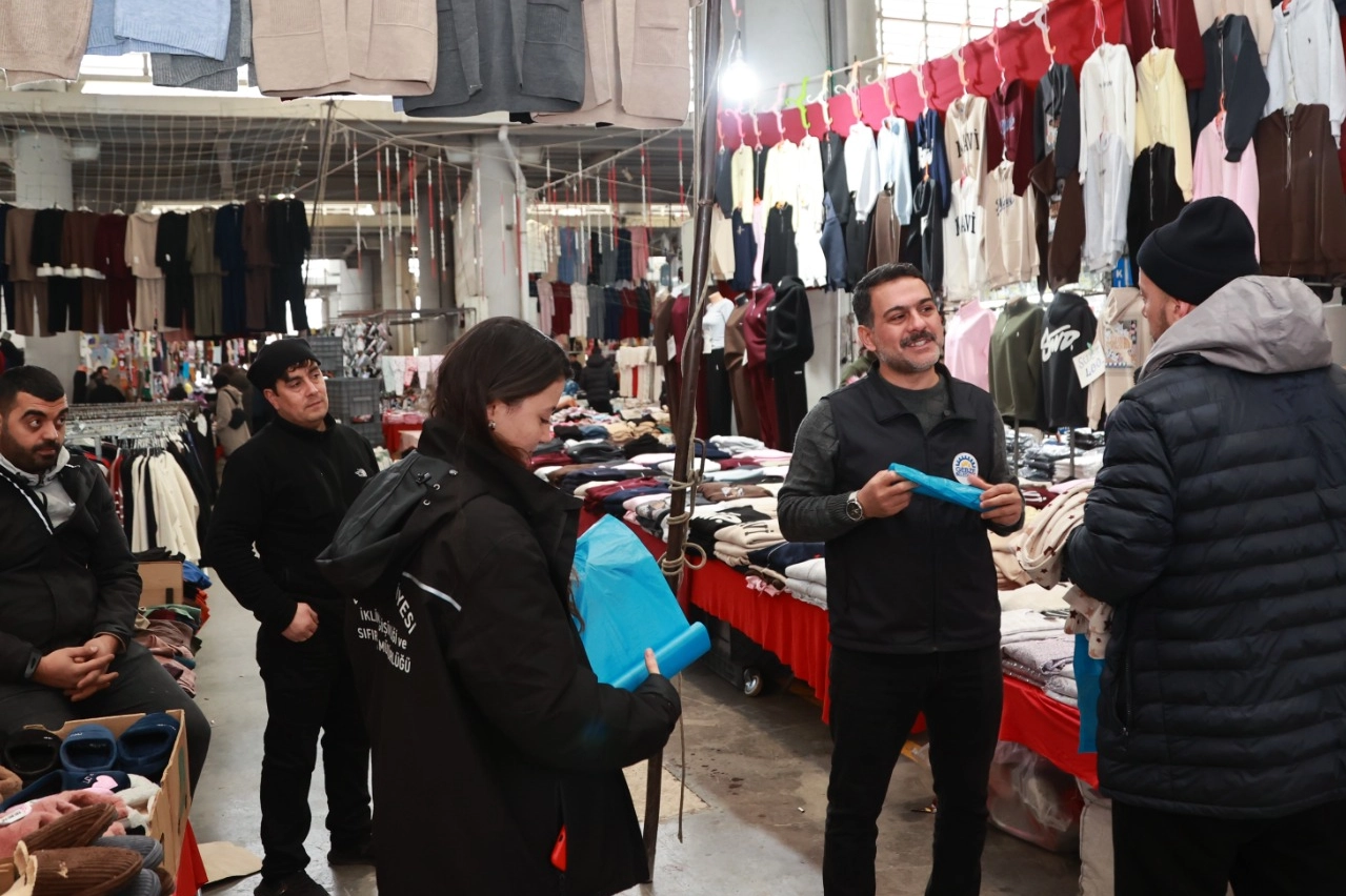 Kocaeli Gebze’de pazar yerlerinde sıfır atık dönemi başladı