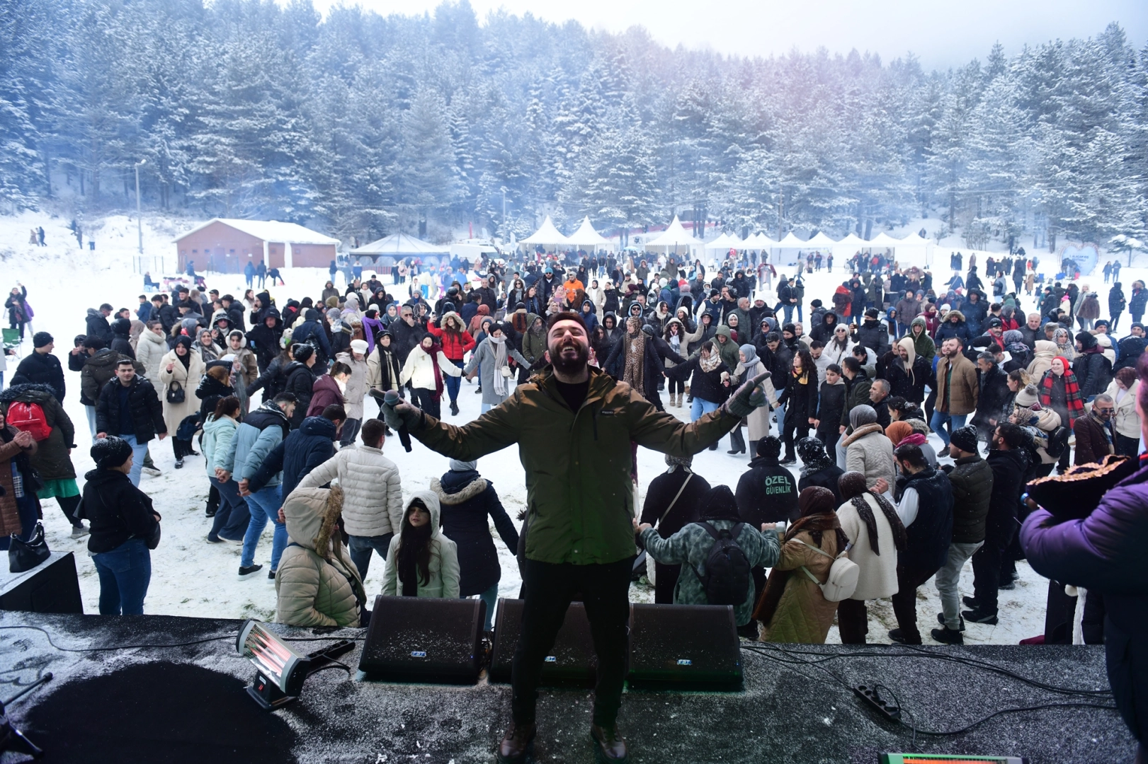 Bursa Kestel’de Alaçam kar festivali