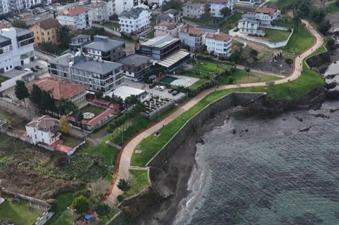 Ordu Büyükşehir’den Ünye’ye yeni bisiklet yolu