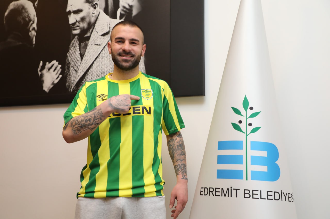 Edremitspor’dan orta sahaya tecrübeli takviye