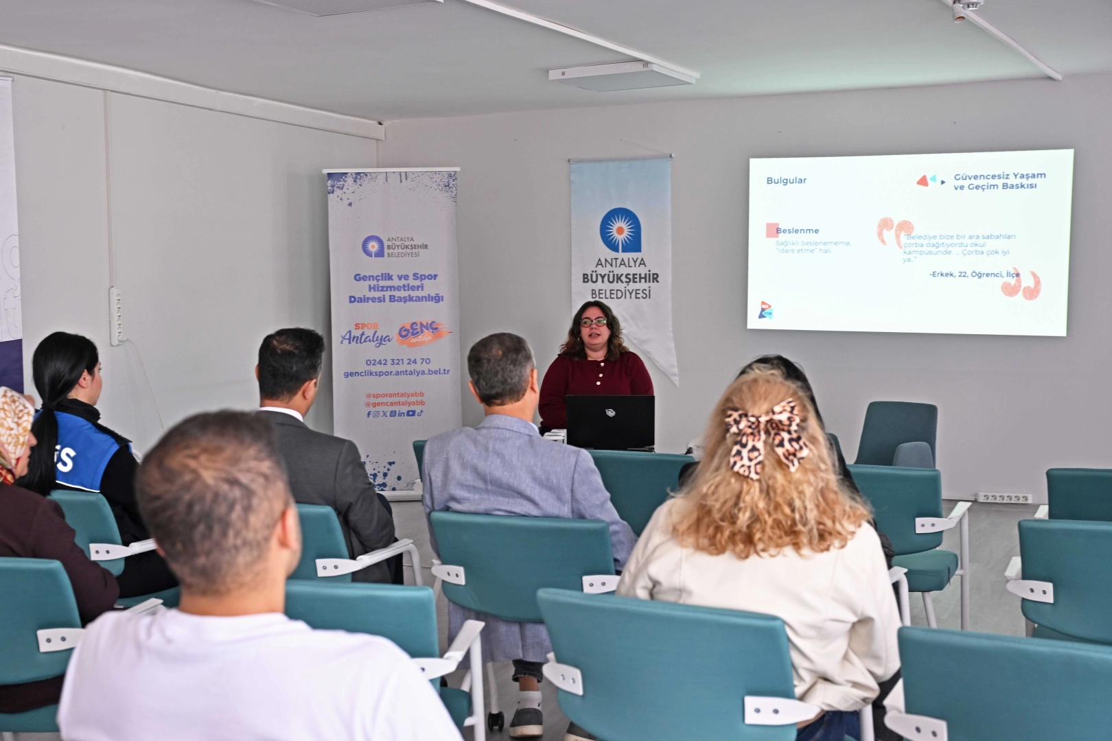 Antalya’da Yerel Gençlik Forumu sonuçları temsilcilerle paylaşıldı