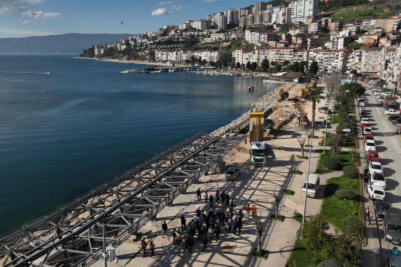 Bursa’da Gemlik yeni kordonuna kavuşuyor