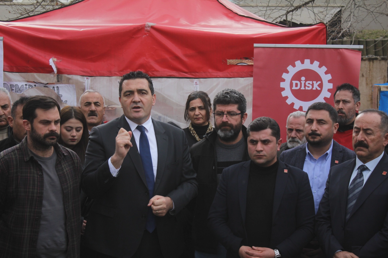 CHP’li Karasu’dan Sivas’ta işçi direnişlerine destek