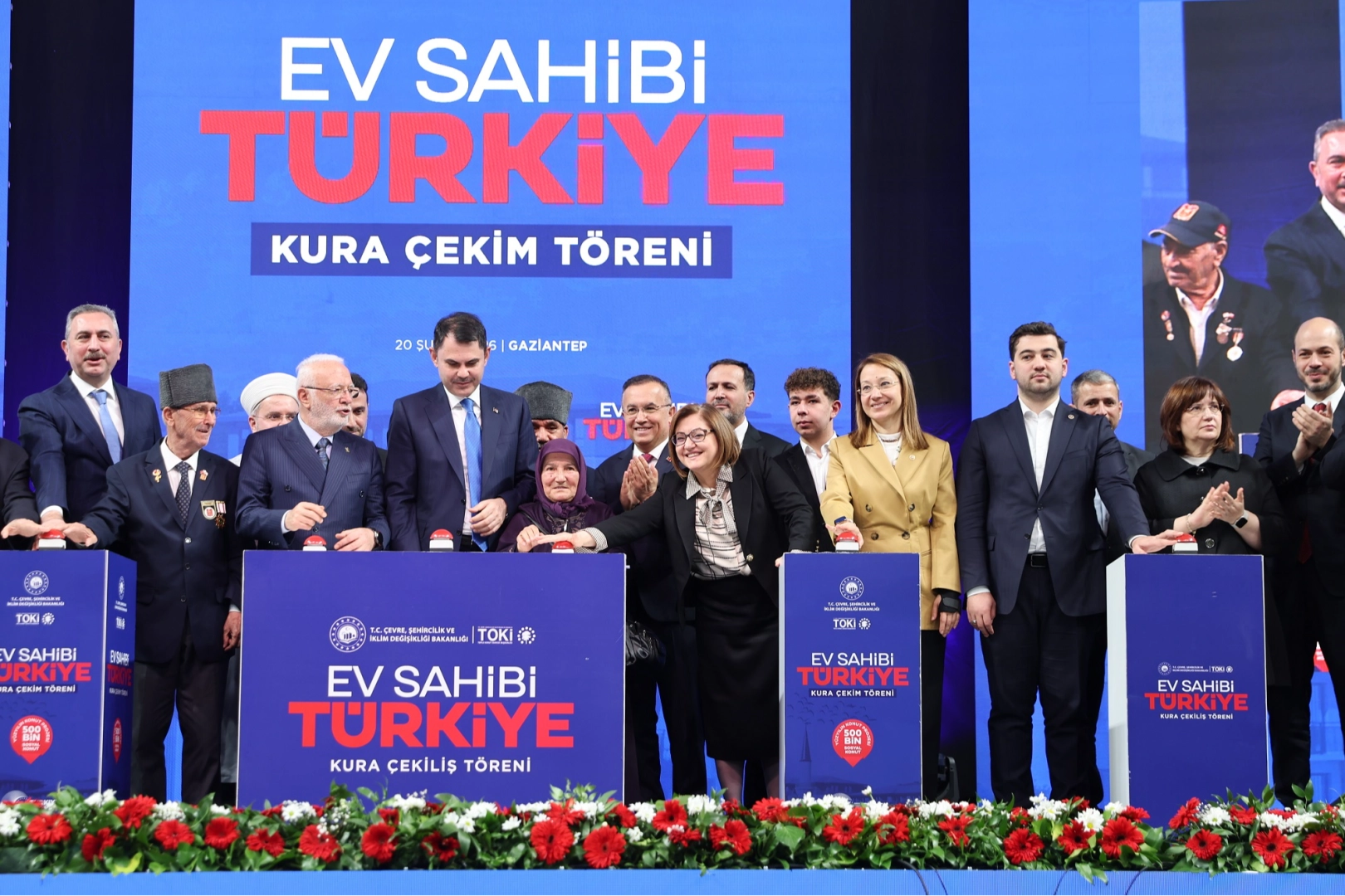 Gaziantep’te sosyal konut hak sahipleri belirlendi