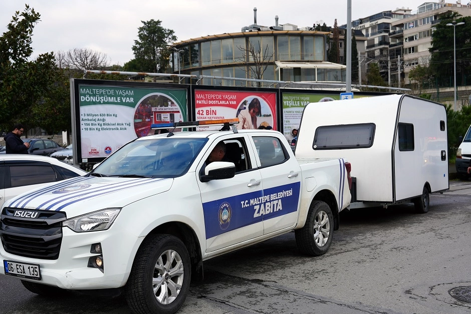 İstanbul Maltepe’de karavan işgallerine geçit yok
