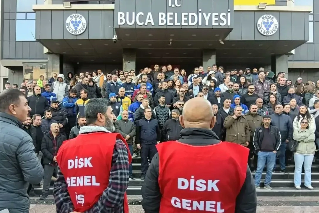 İzmir Buca Belediyesi’nde hizmetler durdu! İşçiler yine iş bıraktı