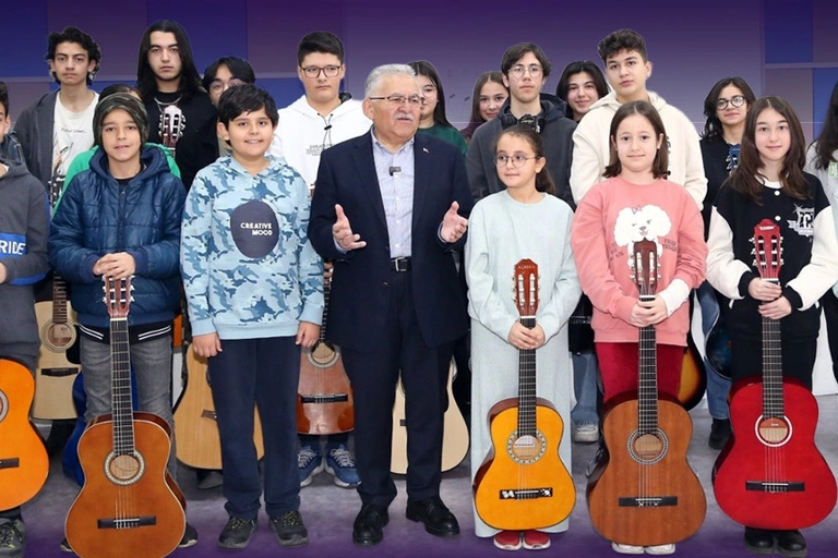 Kayseri Büyükşehir Konservatuvarı’ndan yoğun mesai