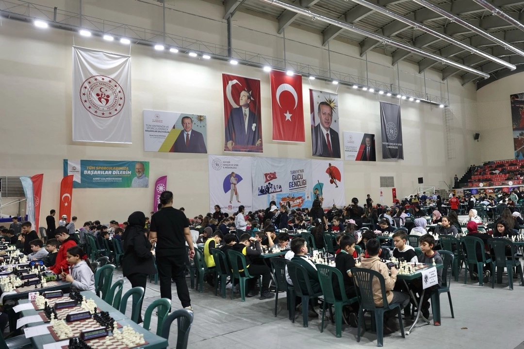 Kayseri Kocasinan’da satranç şöleni sona erdi