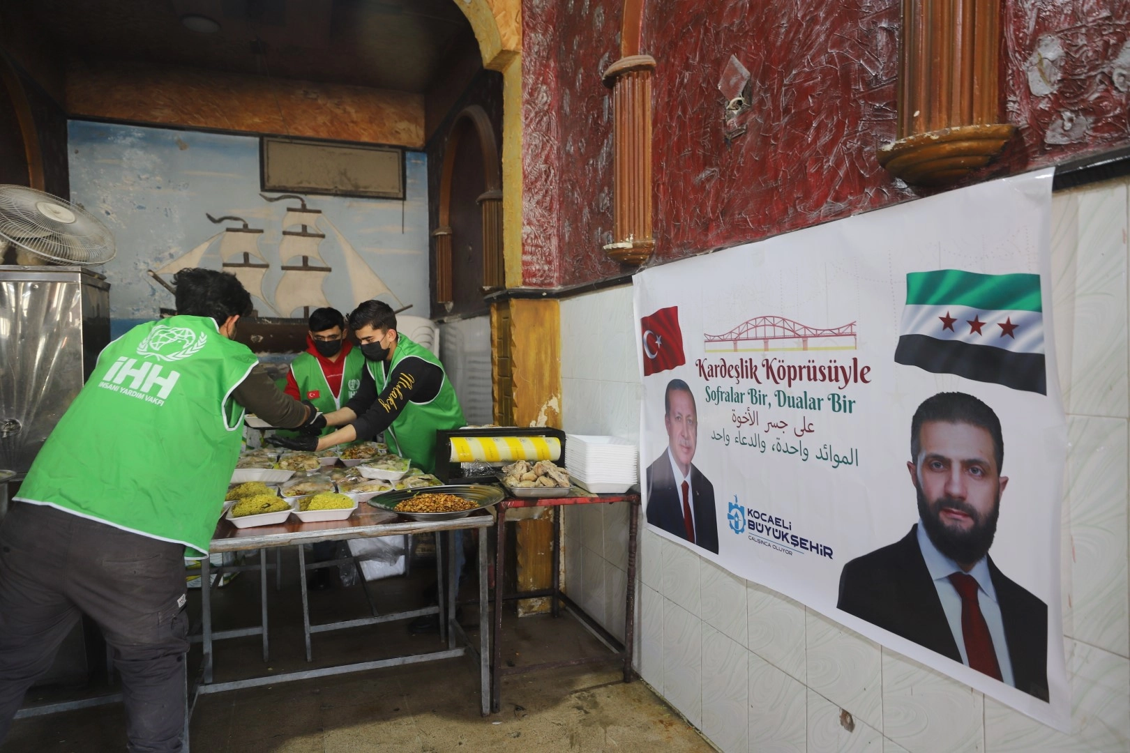 Kocaeli’den Suriye Rakka’da iftar bereketi