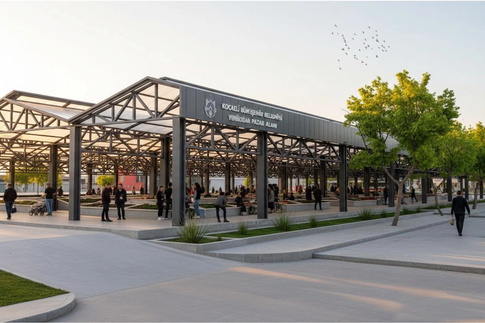Kocaeli İzmit’te modern kapalı pazar alanı geliyor
