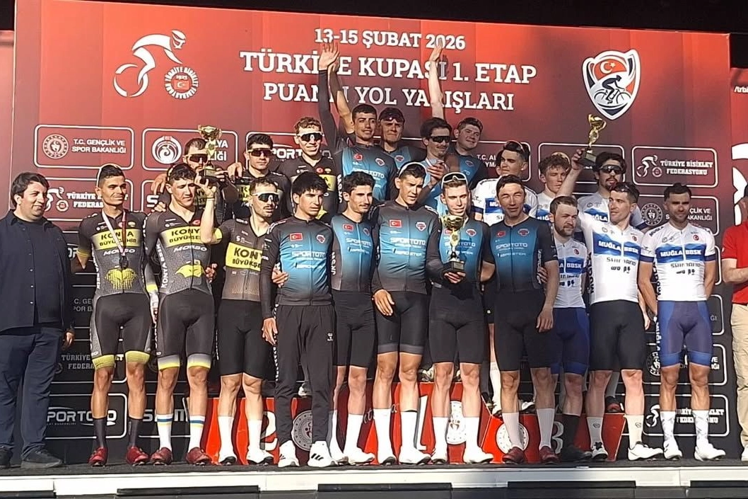 Konyalı bisikletçiler ‘Puanlı Yol’da ikinci oldular