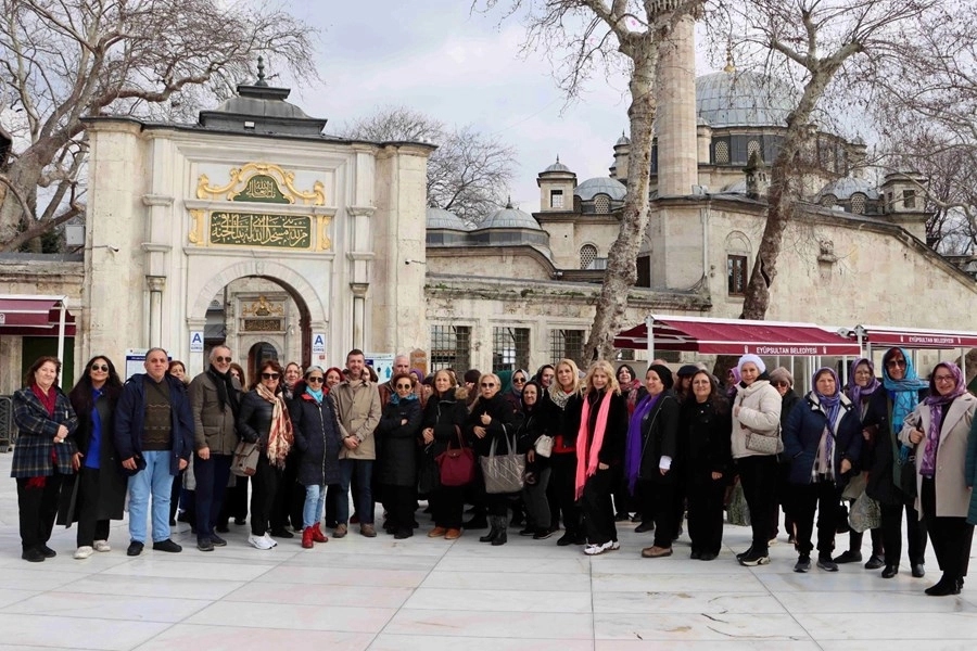Maltepeliler, İstanbul’un manevi miraslarını ziyaret ediyor