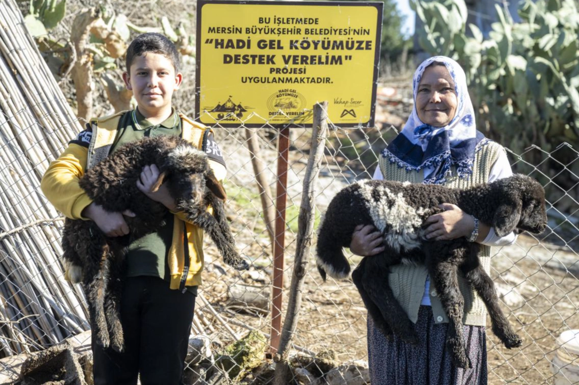 Mersin’de “Hadi Gel Köyümüze Destek Verelim” projesi