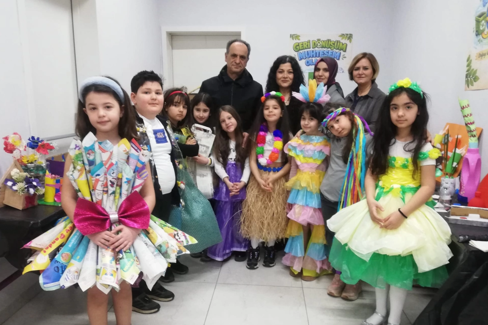 Mudanyalı miniklerden muhteşem ‘dönüşüm’ 