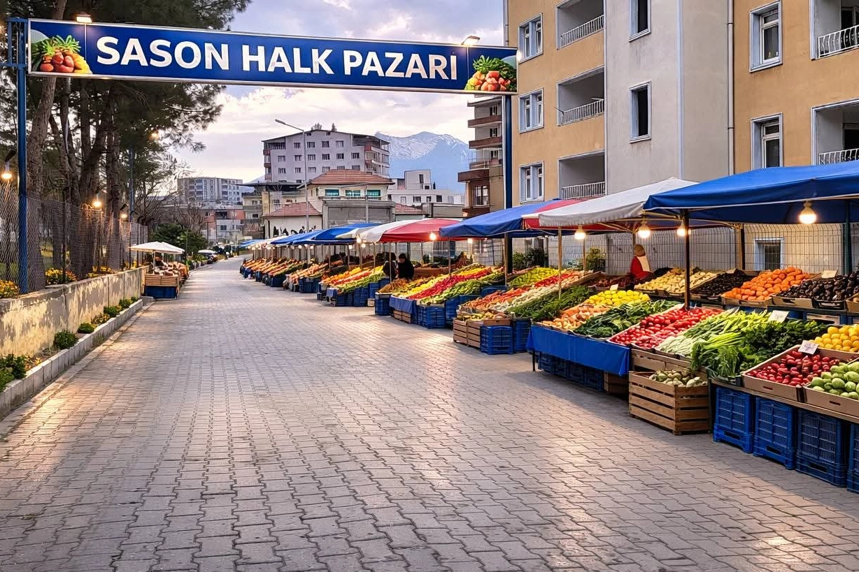 Sason’da Ramazan boyunca ‘Halk Pazarı’ kuruluyor