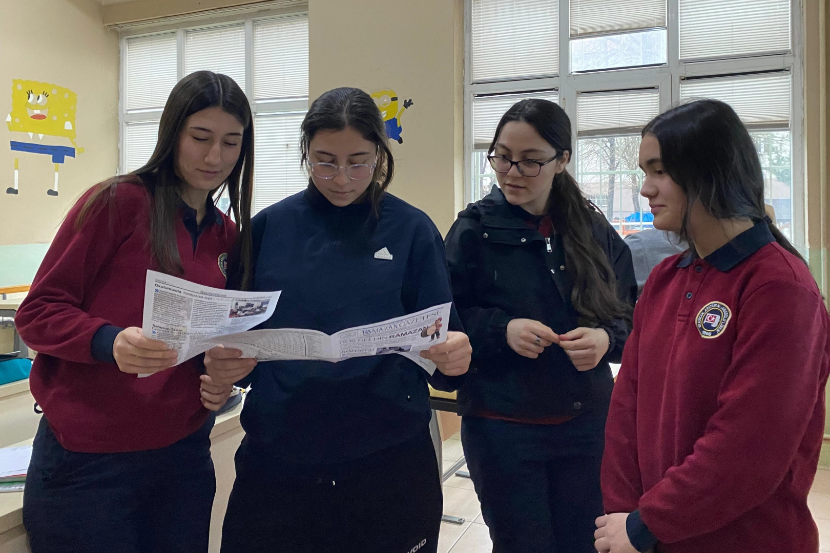 Sinop’ta öğrencilerden Ramazan Gazetesi