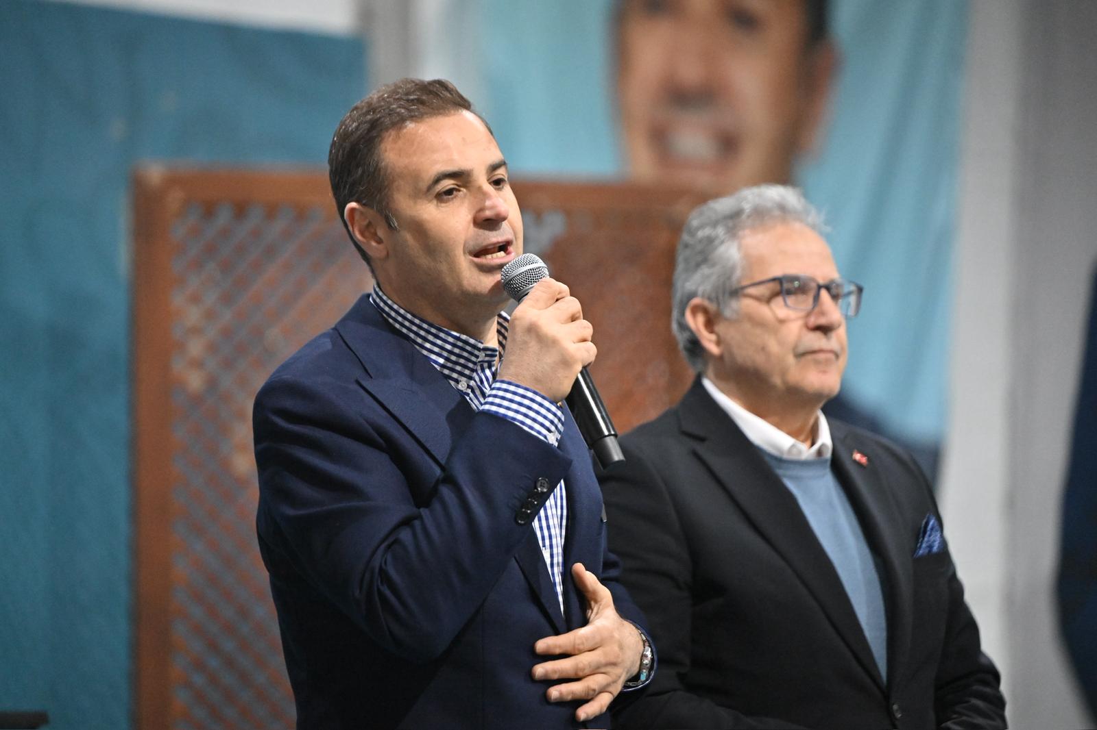 Akın, Ramazan’ın bereketini ilçe ilçe paylaşmaya devam ediyor