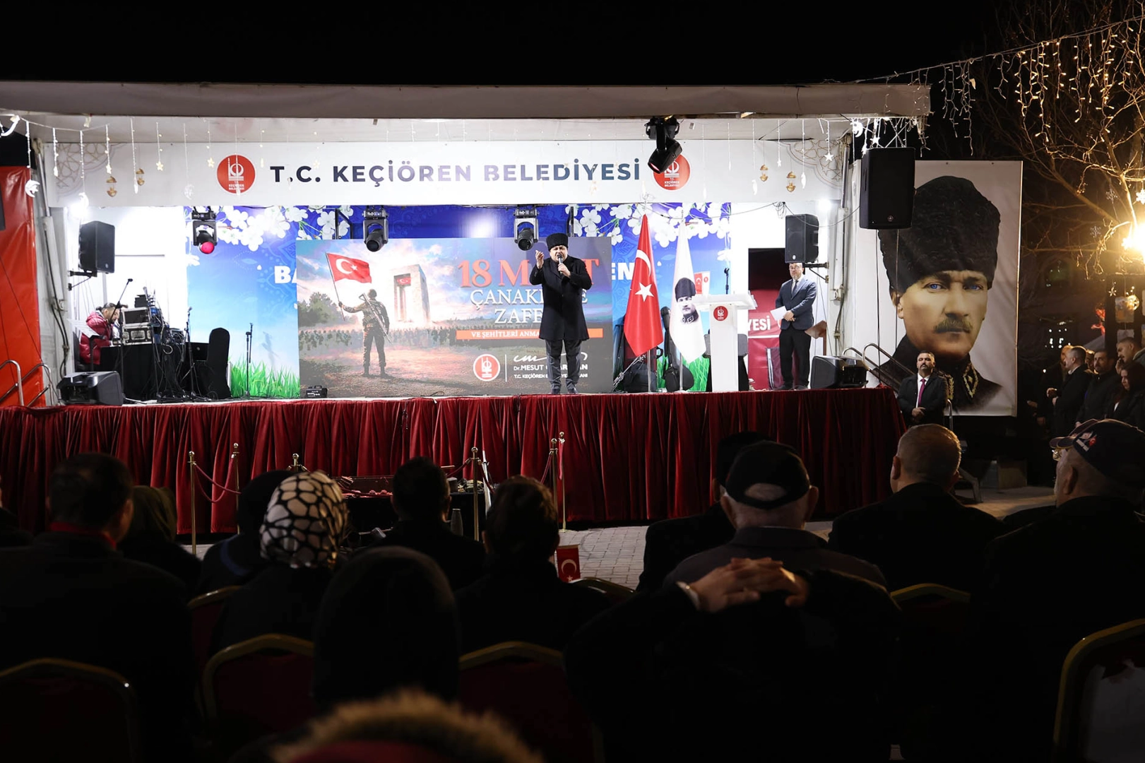 Ankara Keçiören’de Çanakkale Zaferi’nin yıl dönümünde şehitler anıldı