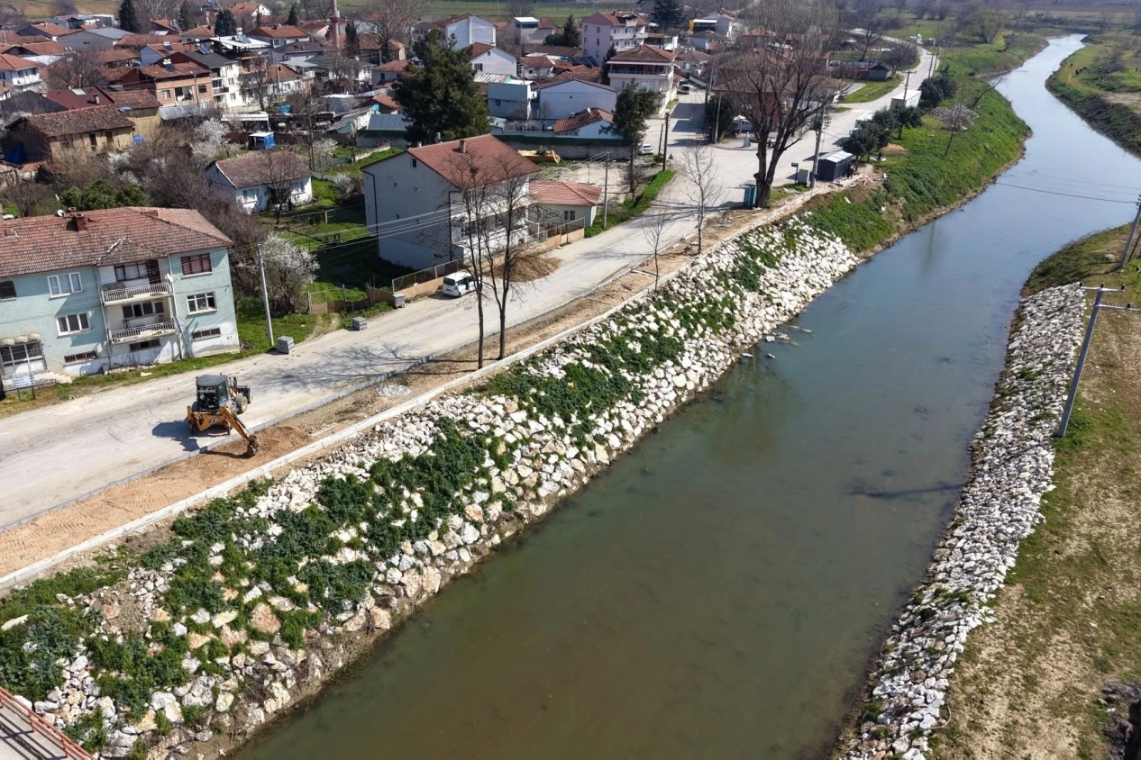 Bursa İnegöl Belediyesi’nden Kulaca’ya estetik dokunuş