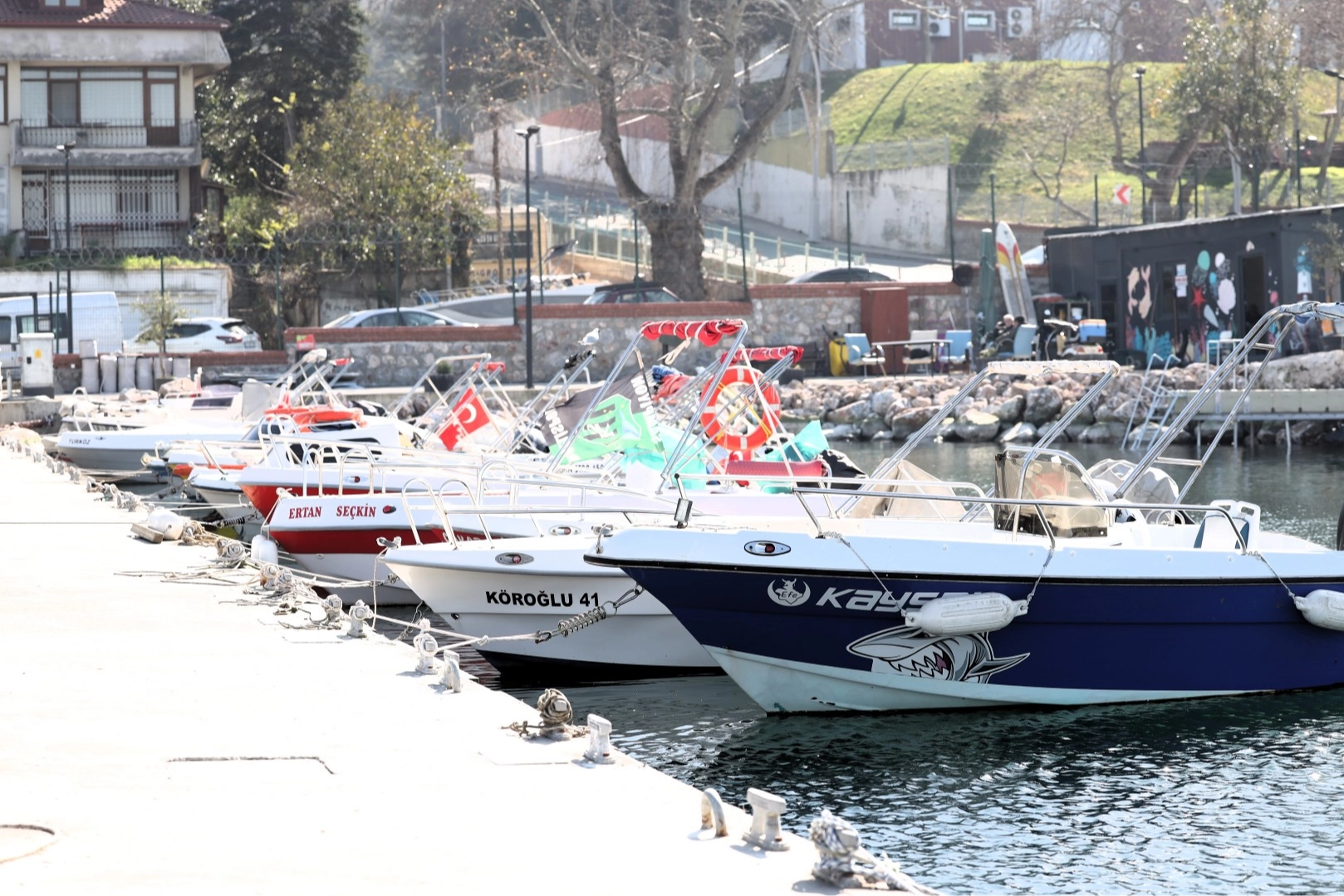 Kocaeli’de ‘Kayık Çekek Yeri’ Değirmendere’ye yakıştı