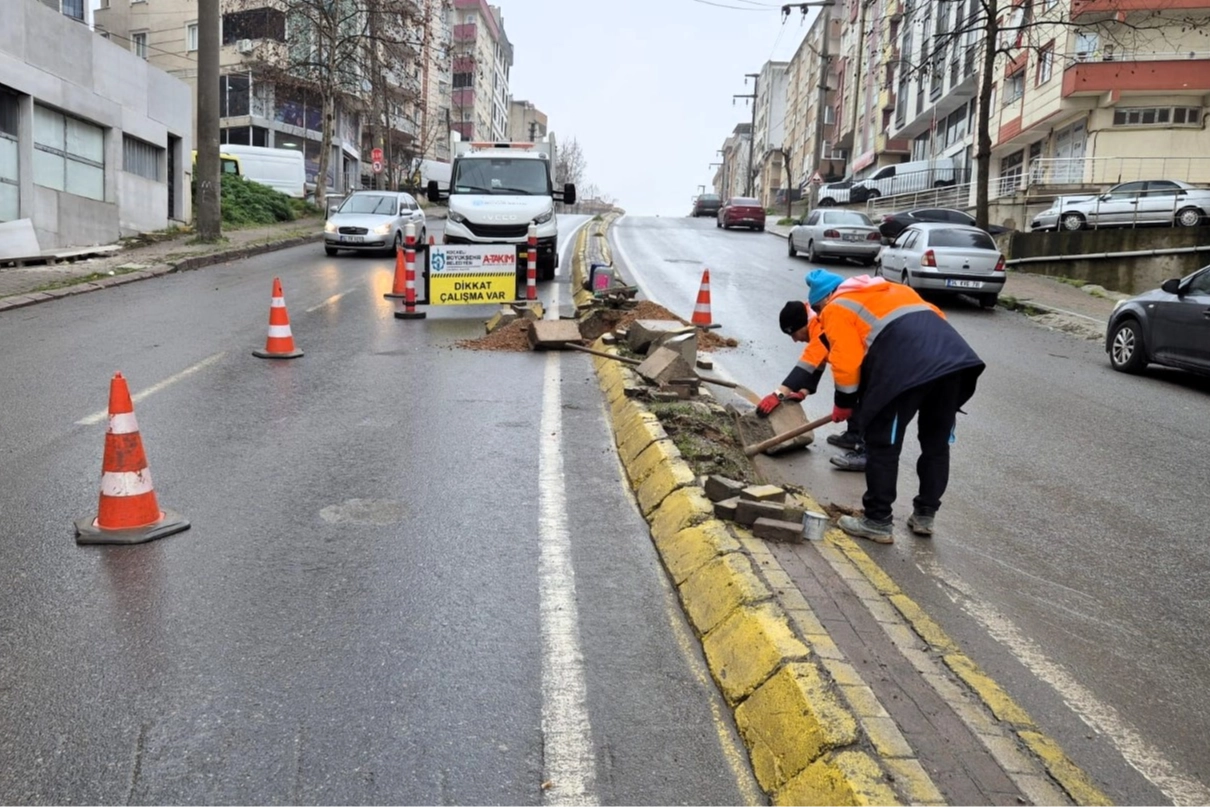 Kocaeli’den yaya ulaşımına güvenli dokunuş