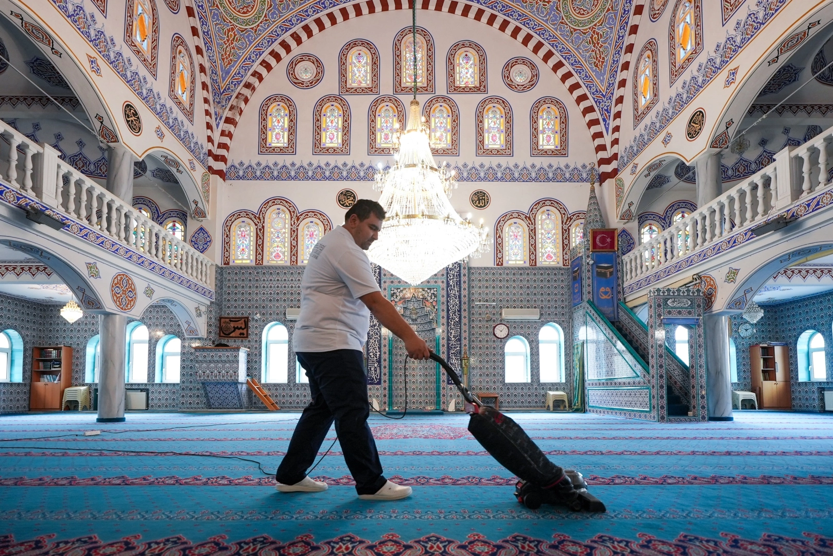 Maltepe’de ibadethaneler Ramazan Bayramı’na hazır