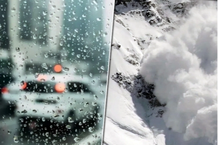 Meteoroloji’den yağış ve çığ uyarısı