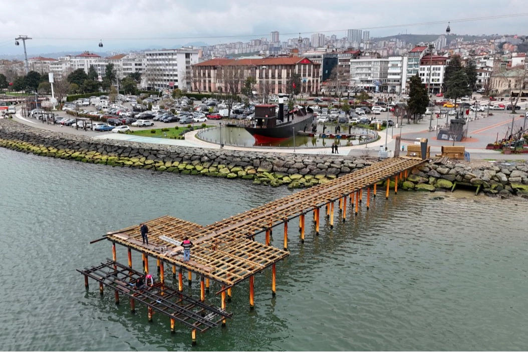 Ordu’da Ayışığı İskelesi yeniden hayat buluyor