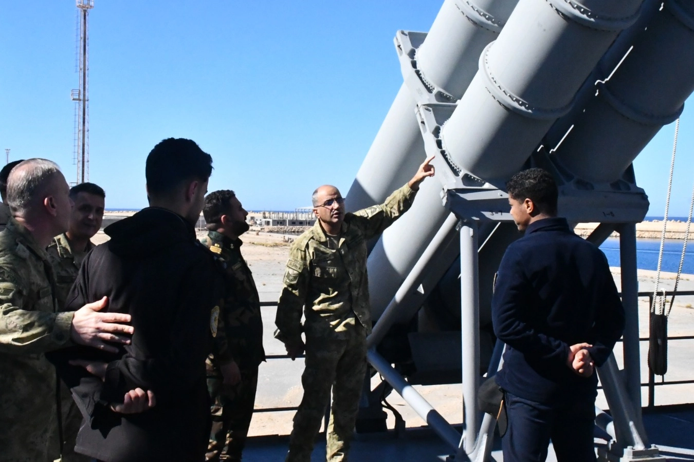 TCG Yıldırım’dan Libya Deniz Kuvvetleri’ne eğitim