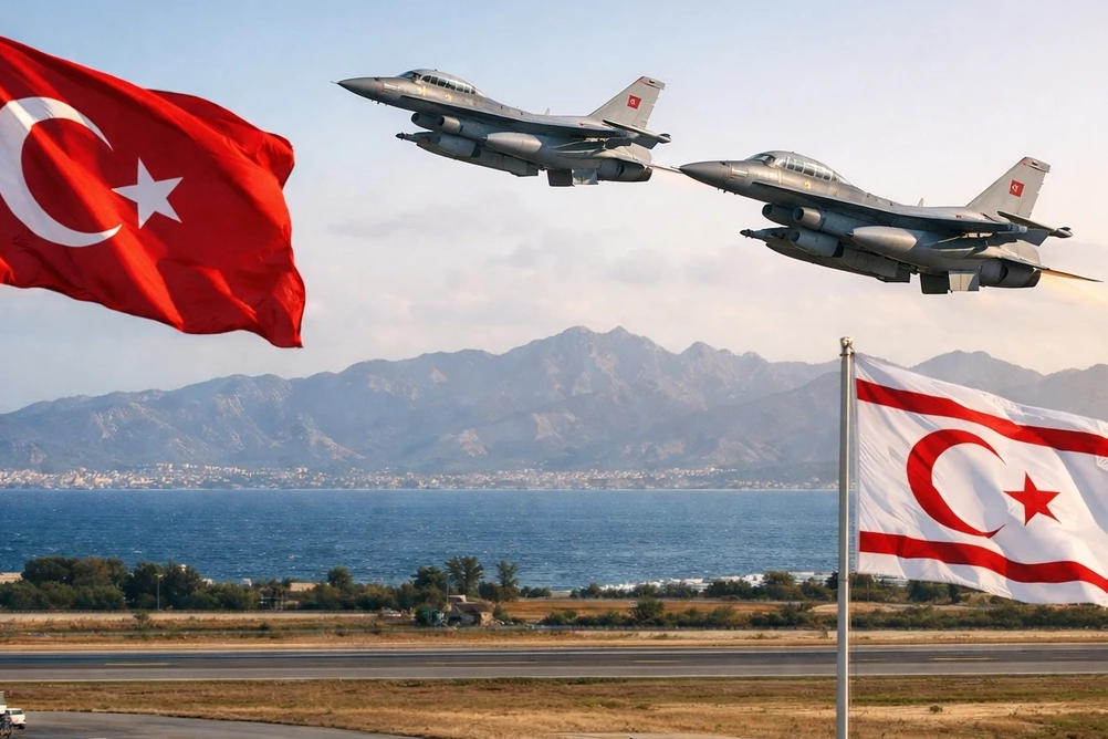 Türkiye’den KKTC’ye askeri takviye! 6 adet F-16 KKTC’ye konuşlandırıldı