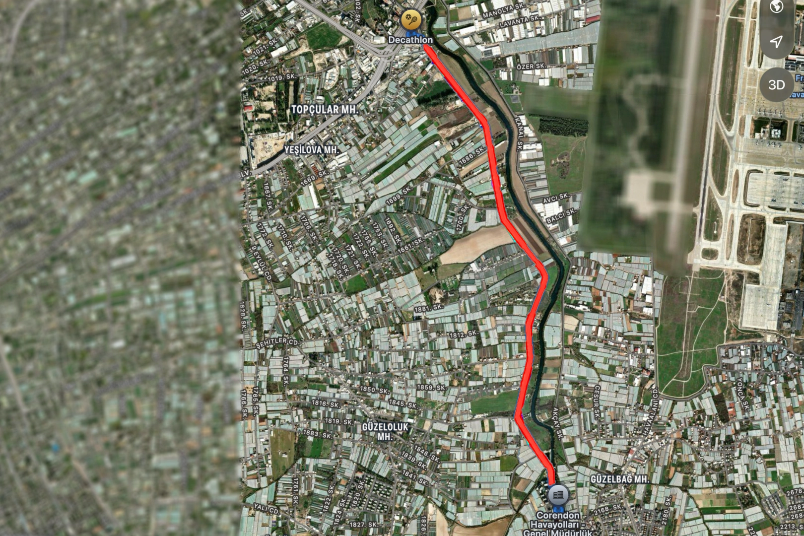 Antalya Muratpaşa’da DSİ kanal yoluna iyileştirme