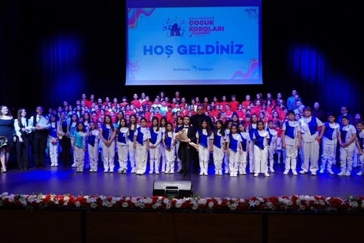 Beylikdüzü Çocuk Koroları Festivali’ne görkemli kapanış