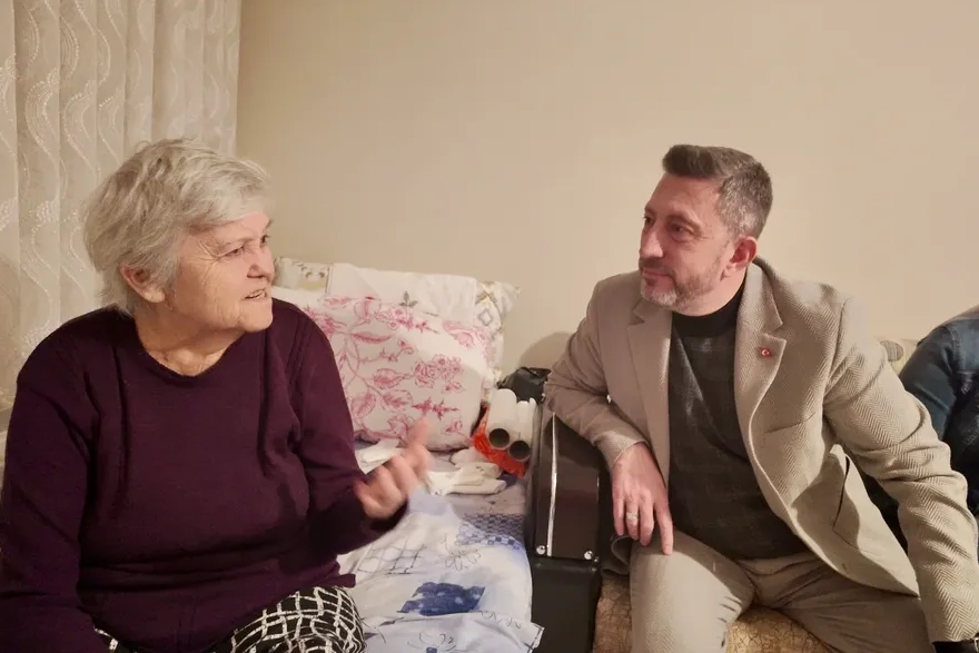 Bozüyük’te AK Parti’den vefa ziyaretleri