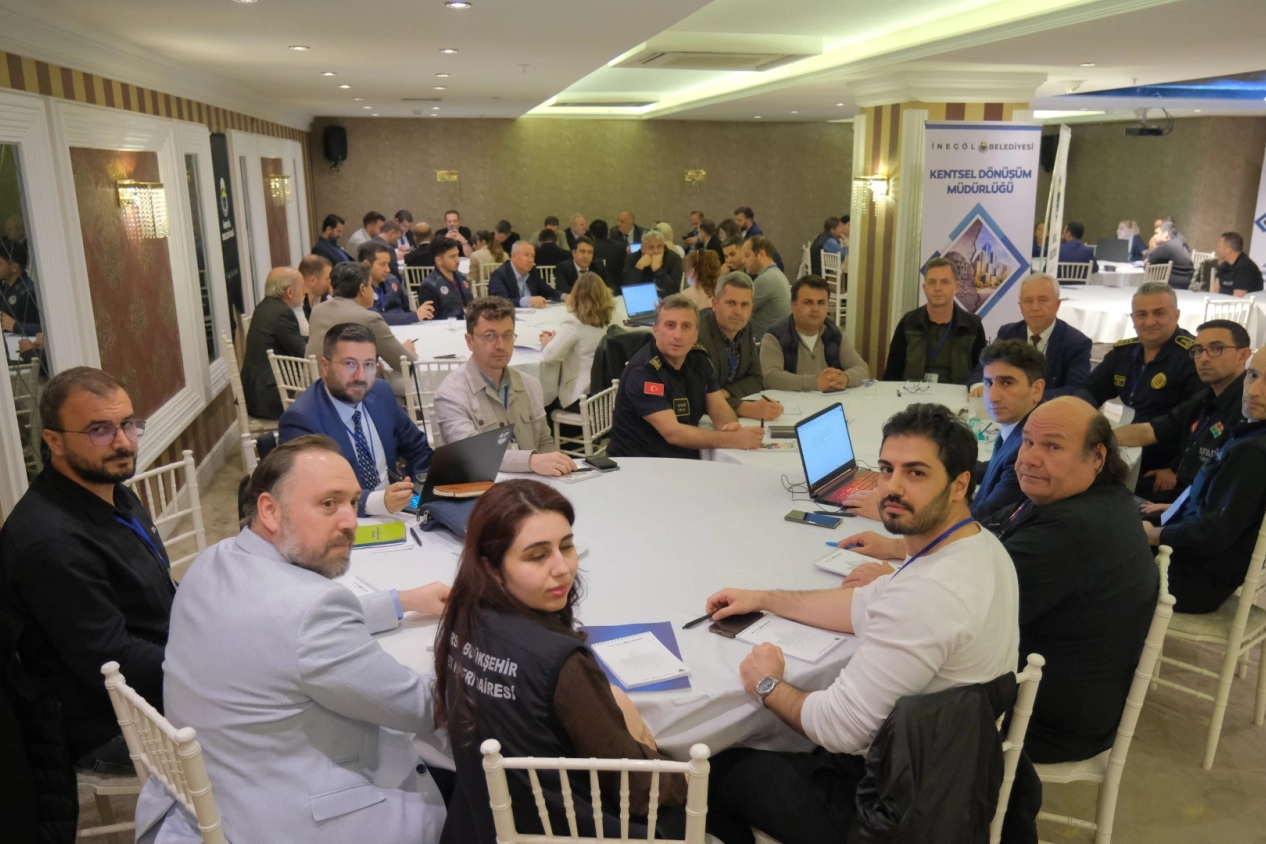 Bursa İnegöl’de ‘Afet Risk Azaltma Çalıştayı’ gerçekleştirildi