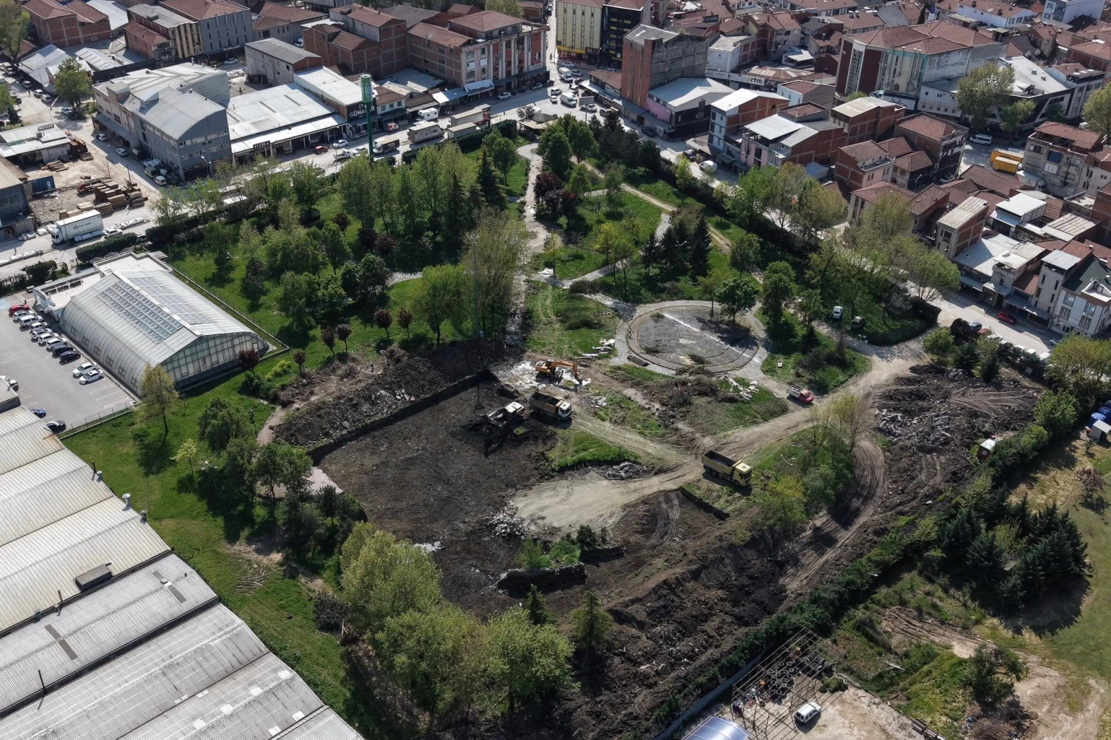 Bursa İnegöl’de yeni yaşam alanı oluşuyor