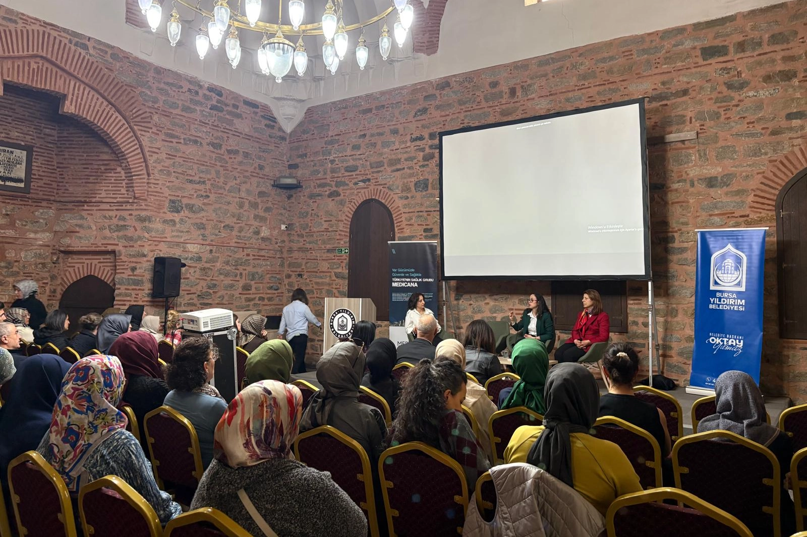 Bursa Yıldırım’da kansere karşı farkındalık buluşması 