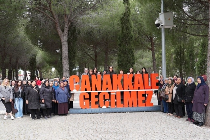 Çanakkale’de Çallı kadınlara Çanakkale yolculuğu