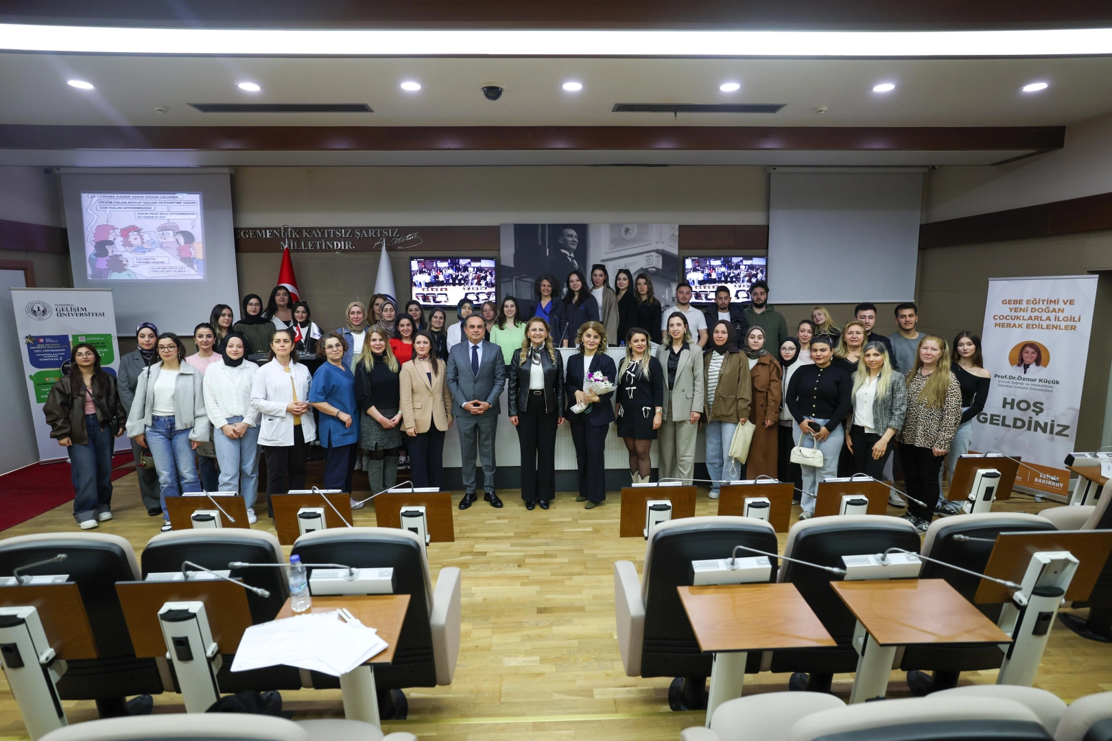 İstanbul Bakırköy’de gebelik eğitimi verildi